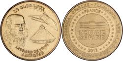 World Coins - France, Token, Amboise - Le Clos Lucé - Léonard de Vinci, 2013, Copper-nickel