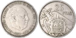 World Coins - Coin, Spain, 25 Pesetas, 1957-59