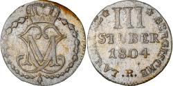 World Coins - Coin, German States, BERG, Maximilian IV Joseph, 3 Stüber, 1804, D,