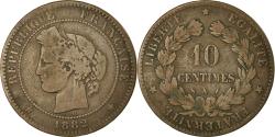World Coins - Coin, France, Cérès, 10 Centimes, 1882, Paris, , Bronze, KM:815.1