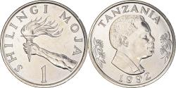World Coins - Coin, Tanzania, Shilingi, 1992, British Royal Mint, , Nickel Clad