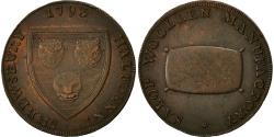 World Coins - Coin, Great Britain, Salon Woollen Manufactory, Halfpenny Token, 1793