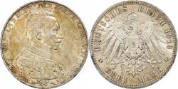 World Coins - German States, PRUSSIA, Wilhelm II, 3 Mark, 1913, Berlin, Silver,