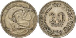 World Coins - Coin, Singapore, 20 Cents, 1969, Singapore Mint, , Copper-nickel, KM:4