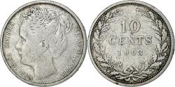 World Coins - Coin, Netherlands, Wilhelmina I, 10 Cents, 1903, , Silver, KM:135