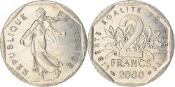 World Coins - Coin, France, Semeuse, 2 Francs, 2000, , Nickel, KM:942.1, Gadoury:547