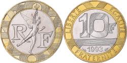 World Coins - Coin, France, Génie, 10 Francs, 1993, Frappe médaille,