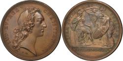World Coins - France, Medal, Louis XV, Politics, Society, War, , Copper, Divo:114