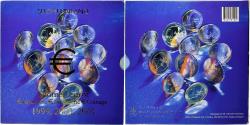 World Coins - Finland, Set 1 ct. - 2 Euro, FDC, 1999 - 2000 - 2001, Vantaa,