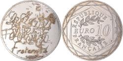 World Coins - France, 10 Euro, 2014, Paris, Sempé Fraternité Été, , Silver