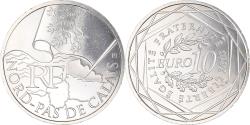 World Coins - France, 10 Euro, Nord-Pas de Calais, 2010, , Silver