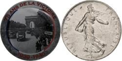 World Coins - France, Token, 75 ans de la Victoire - Arc de Triomphe, Nickel,