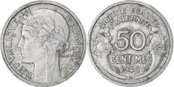World Coins - France, 50 Centimes, Morlon, 1946, Beaumont - Le Roger, Aluminum,