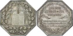 World Coins - France, Token, Notaires de l'Arrondissement de Senlis, Oise, Silver, Caqué