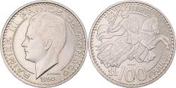 World Coins - Coin, Monaco, Rainier III, 100 Francs, Cent, 1950, Paris, ESSAI,