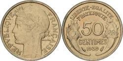 World Coins - Coin, France, Morlon, 50 Centimes, 1939, Paris, , Aluminum-Bronze