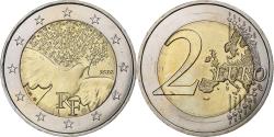 World Coins - France, 2 Euro, Peace, 2015, Paris, Bi-Metallic,