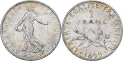 World Coins - France, Franc, Semeuse, 1899, Paris, Silver, , Gadoury:467, KM:844.1