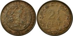 World Coins - Coin, Netherlands, Wilhelmina I, 2-1/2 Cent, 1890, , Bronze, KM:108.2