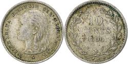 World Coins - Coin, Netherlands, Wilhelmina I, 10 Cents, 1896, , Silver, KM:116
