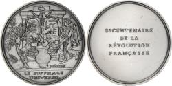 World Coins - France, Medal, Révolution Française, Le Suffrage Universelle, History
