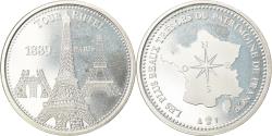 World Coins - France, Medal, Paris - La Tour Eiffel, Arts & Culture, , Silver