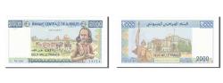 World Coins - Banknote, Djibouti, 2000 Francs, 2005, UNC(65-70)
