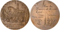 World Coins - France, Medal, Bicentenaire de l'Indépendance des Etats-Unis d'Amérique, 1976