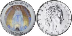 World Coins - Italy, Token, Benoit XVI, Visite de Lourdes, , Cupronickel