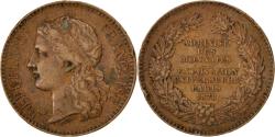 World Coins - France, Medal, French Third Republic, Politics, Society, War, Barre,