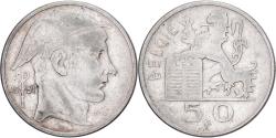 World Coins - Belgium, Régence Prince Charles, 50 Francs, 50 Frank, 1951, Brussels, Silver