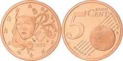 World Coins - France, 5 Euro Cent, 1999, Paris, , Copper Plated Steel, Gadoury:3