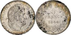 World Coins - France, 5 Francs, Louis-Philippe, 1844, Lille, Silver, , Gadoury:678a