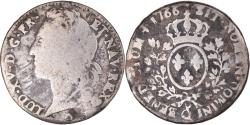 World Coins - Coin, France, Louis XV, 1/2 Écu au bandeau, 1766, Perpignan, , Silver