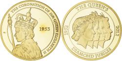 World Coins - United Kingdom, Medal, The Coronation of HM Queen Elizabeth II, Diamond Jubilee