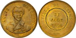 World Coins - France, Token, Louis NAPOLEON, 1850, 28 Août, Ville de REIMS,
