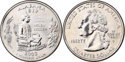 Us Coins - United States, Quarter, Quarter Dollar, 2003, U.S. Mint, Alabama 1819