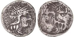 Ancient Coins - Coin, Calidia, Denarius, 117-116 BC, Rome, Incuse strike, , Silver
