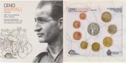 World Coins - San Marino, Coffret 1c. à 5€, Gino Bartali, 2014, Rome, FDC,