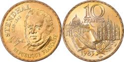 World Coins - France, 10 Francs, Stendhal, 1983, Tranche B, Copper-nickel, , KM:953