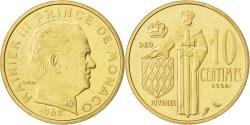 World Coins - Coin, Monaco, 10 Centimes, 1962, , Cupro-Aluminium, KM:E43, Gadoury:146