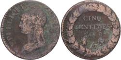 World Coins - Coin, France, Dupré, 5 Centimes, AN 8, Paris, , Copper, Gadoury:126