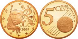 World Coins - France, 5 Euro Cent, 2009, , Copper Plated Steel, KM:1284