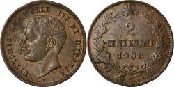 World Coins - Coin, Italy, Vittorio Emanuele III, 2 Centesimi, 1908, Rome, , Bronze
