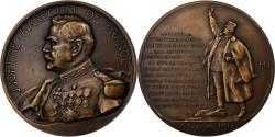 World Coins - France, Medal, Joffre, Maréchal de France, 1914, Bronze, Henry Nocq,