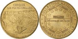 World Coins - France, Tourist token, Cirque de Navacelles, 2006, MDP, Nordic gold,