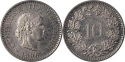 World Coins - Coin, Switzerland, 10 Rappen, 1996