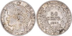 World Coins - Coin, France, Cérès, 50 Centimes, 1895, Paris, , Silver, KM:834.1