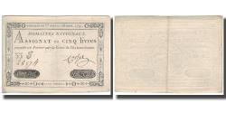 World Coins - France, 5 Livres, 1791, Corset, 1791-09-28, EF(40-45), KM:A49, Lafaurie:144