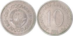 World Coins - Coin, Yugoslavia, 10 Dinara, 1986